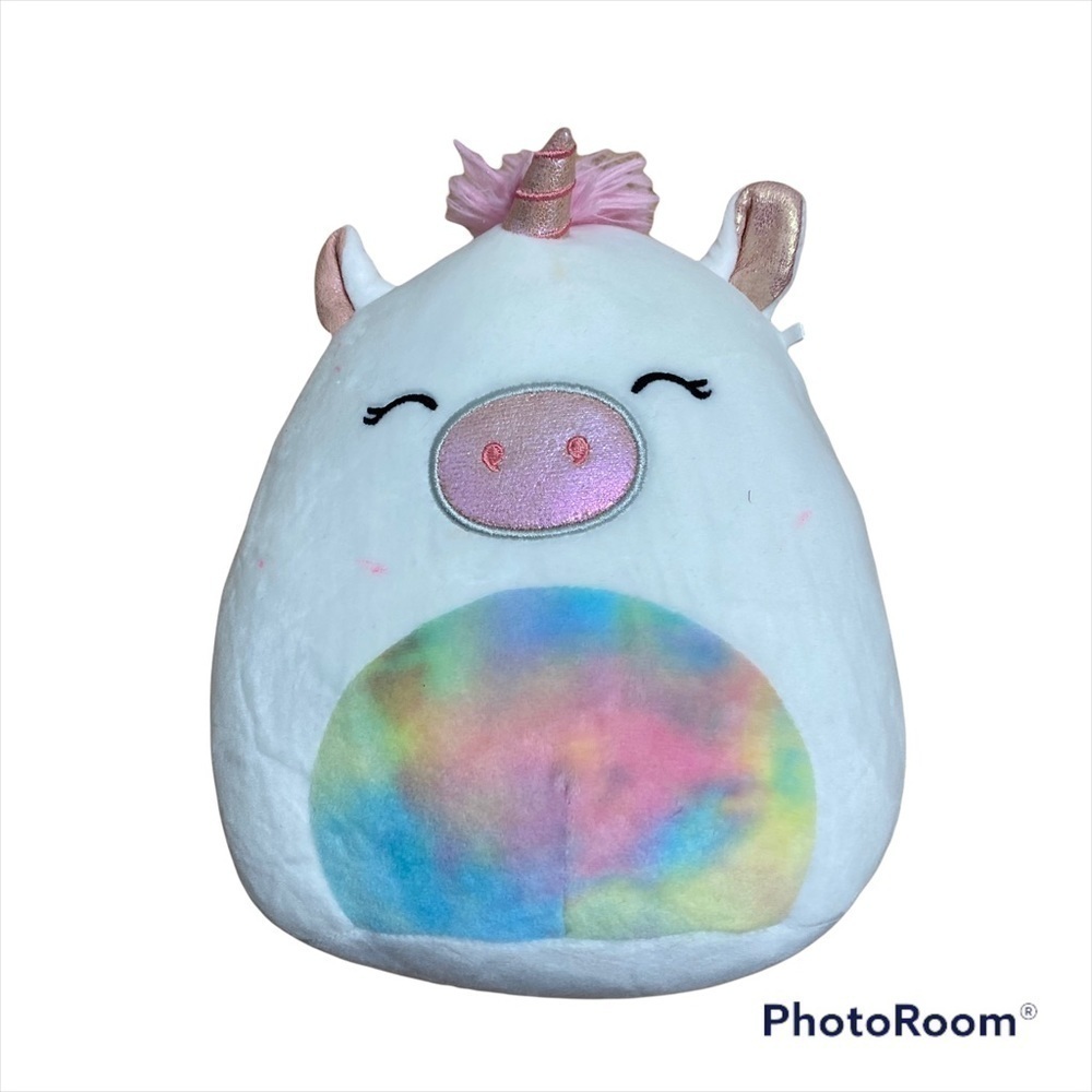 Squishmallow Sofia the Unicorn Plush Rainbow Belly Kids Stuffed Toy